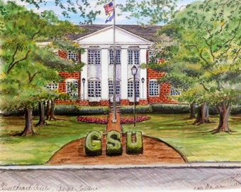 Sweetheart Circle / Statesboro, GA / Print