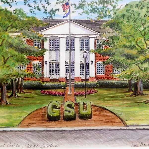 Southern Gus Print Etsy