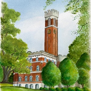 Vanderbilt University 2000 / Kirkland Hall / Nashville, Tennessee / Print