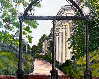 University of Georgia 2000 / The Arch / Athens, Georgia / Print