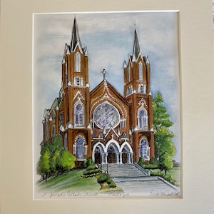 St Joseph’s Catholic Church/ Macon, Georgia/Print