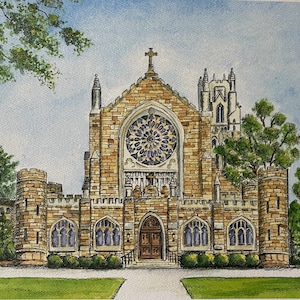 All Saints&#39; Chapel / Sewanee, TN / Print