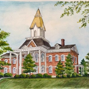 North Georgia College / Price Memorial / Dahlonega, Georgia / Print