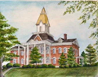 North Georgia College / Price Memorial / Dahlonega, Georgia / Impresión