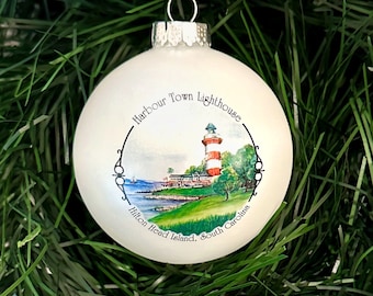 Harbour Town Lighthouse /Hilton Head, South Carolina /Ornament