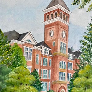 Clemson University / Tillman Hall / Clemson, South Carolina/ Print 2025