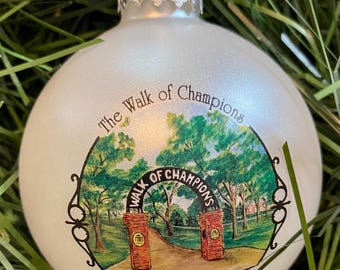Ole Miss Ornament: Walk of Champions, University of Mississippi