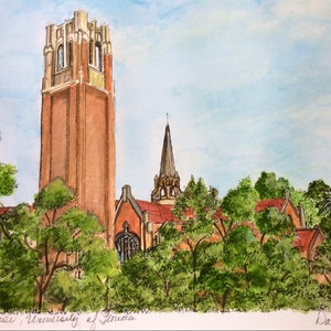 Università della Florida / Century Tower / Gainesville, Florida / Stampa