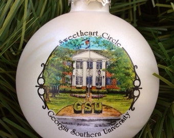 Sweetheart Circle / Statesboro, Georgia/ Ornament