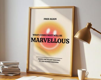 Fred Againアルバムポスター：レトロコンサートチケットミュージック