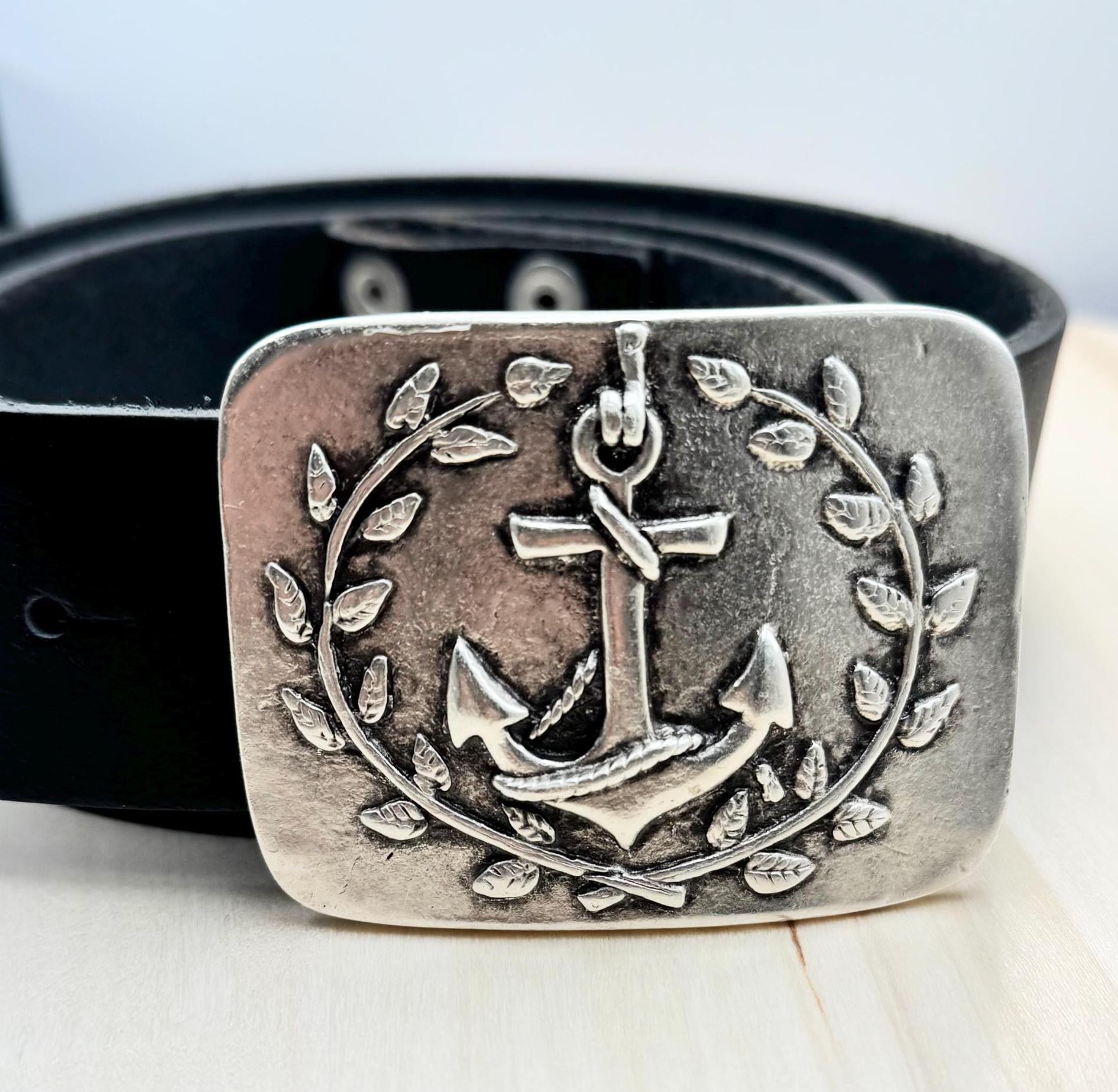 Vintage Square Loop Silver Belt Amazon.com: JWBIZ 8 Pcs Metal Flat Rectangle Rings Buckle  main image 3
