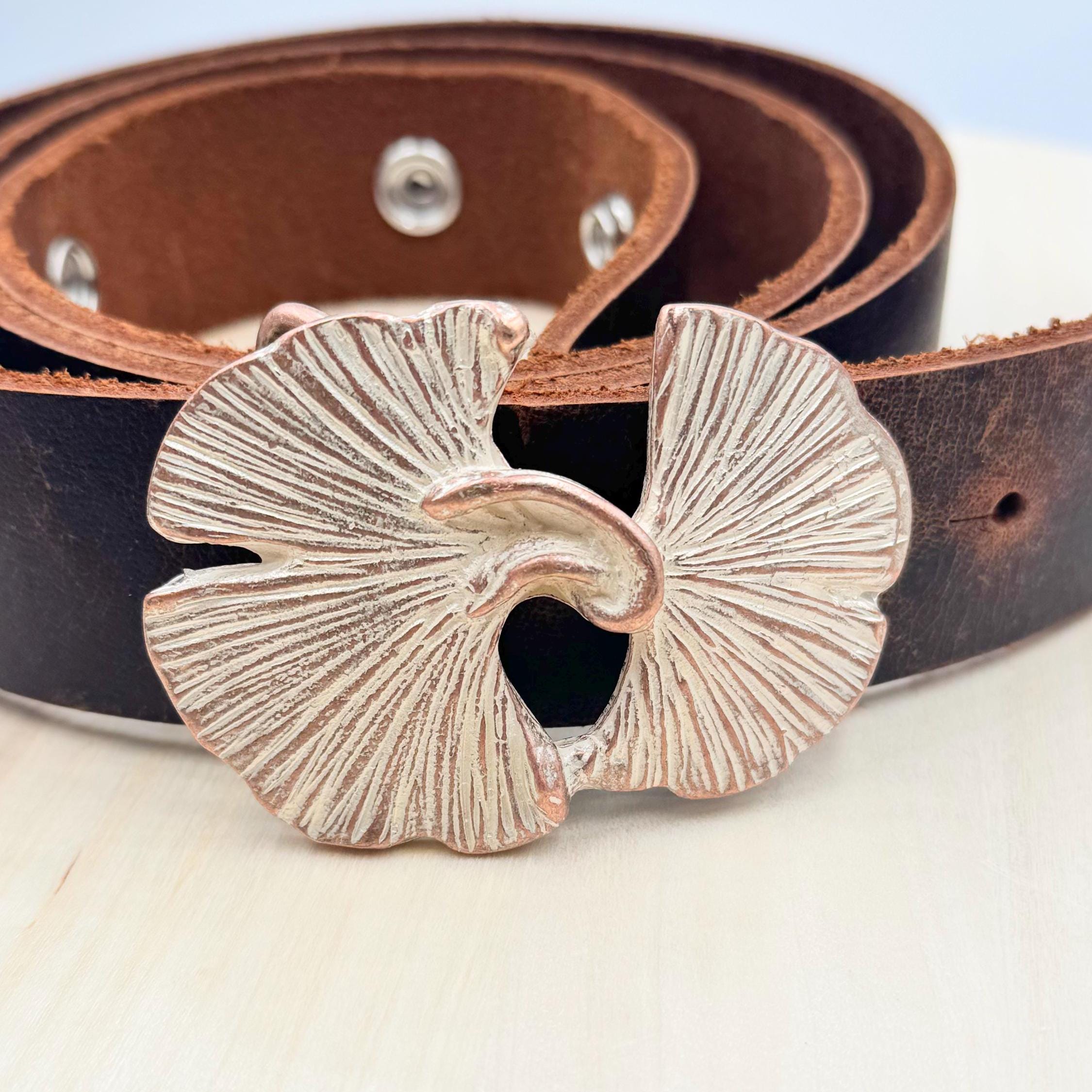 Botanical Belt Buckle - Etsy