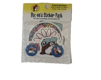 Buc-ees Colorful Sticker Pack- FREE SHIPPING