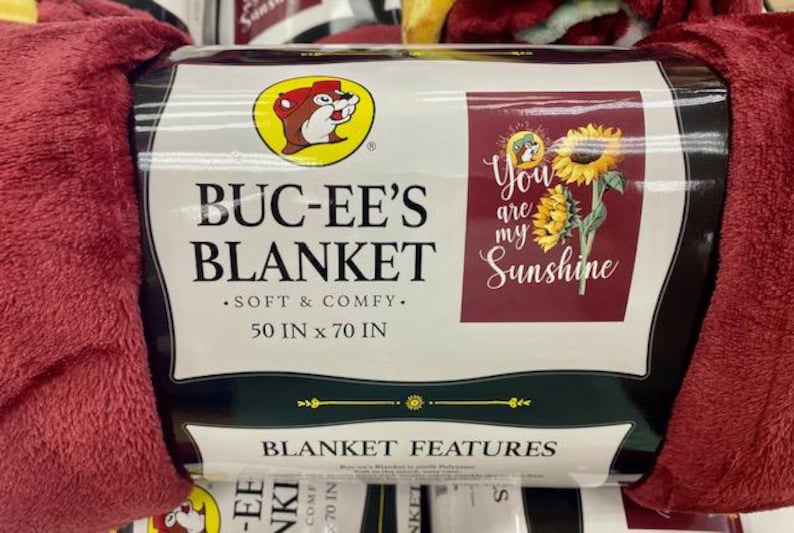Buc-ee's Blanket Sunflower - Etsy