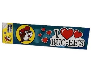 Buc-ee's Sticker - Authentic Travel Center Decal - Free Shipping