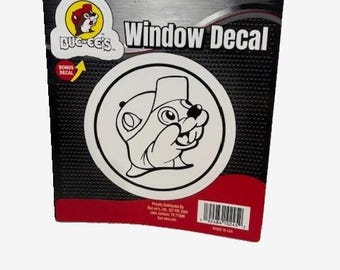 Buc-ee's Decal - FREE SHIPPING!  Made in USA