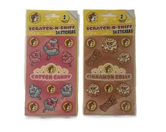 Buc-ee's Scratch N Sniff Stickers - Free Shipping