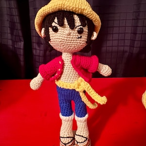 LUFFY ONE PIECE amigurumi