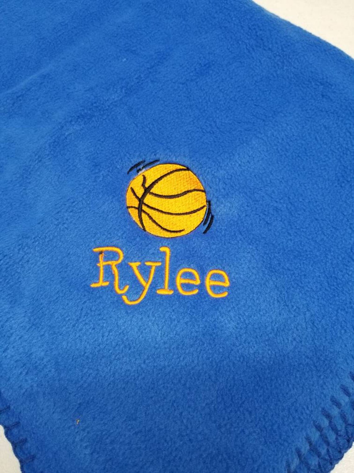Personalized Basketball Blanket Boys Basketball Team Girls Etsy