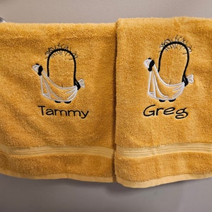Minions Despicable Me,  Minions Gift, Minion Towel Set, Personalized Gift, Children's Bath Towels, Christmas Gift, Birthday Gift