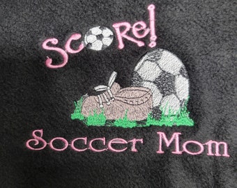 Soccer Bath Towel, Personalized Soccer Ball Bath Towel, Sport Towel Set, Personalized Bath Towel, Coaches Gift Idea, Team Gift