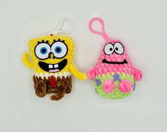 Peluche sous-marine au crochet - Buddy, sac à dos en chenille, bas de Noël