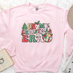 In meinem Christmas Era Sweatshirt, Vintage Christmas Style Feiern Sie mit einem Retro Santa, perfekte Urlaubskleidung für Frauen