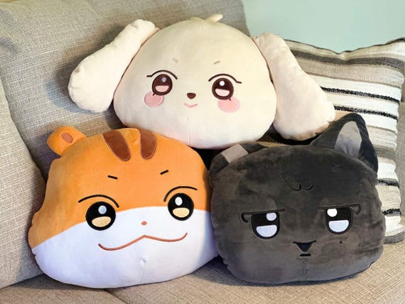 Aniteez Pillow 12-14 Inches Jjoongrami Ddeongbyeoli Tyudeongi
