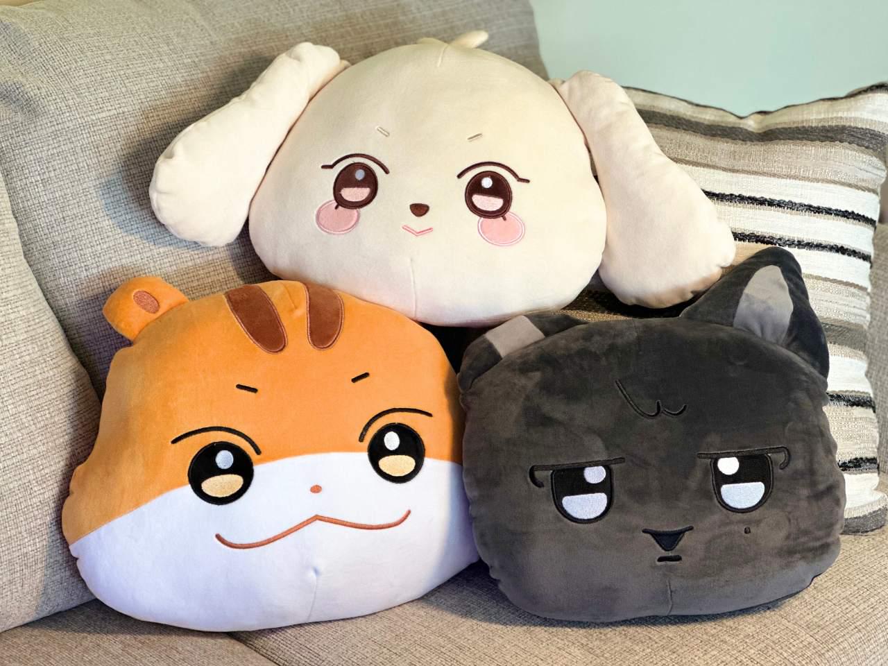 Aniteez Pillow 12-14 Inches Jjoongrami Ddeongbyeoli Tyudeongi