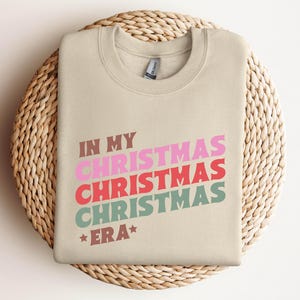 In meinem Weihnachtsalter Weihnachtssweatshirt, Weihnachtsstrumpf-Sweatshirt, Weihnachts-Crewneck, Weihnachts-Shirt für Frauen, Frau, Mutter, Freunde