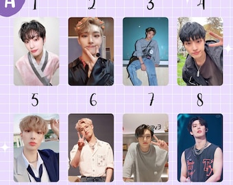 Mingi Ateez Anity Aniteez Photocards Set, San, Mingi, Seonghwa, Yeosang, Yunho, Jongho, Hongjoong, Wooyoung, Bias Pictures