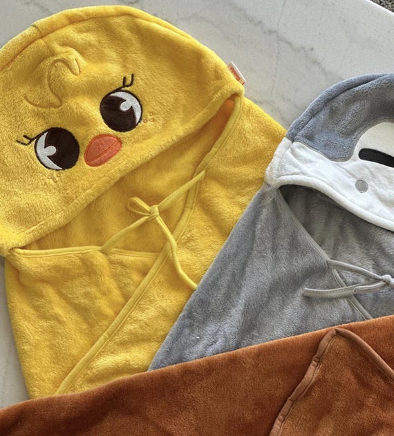 Skzoo Small Towel, Stray Kids Skzoo Soft Towel With Mini Hood, 57