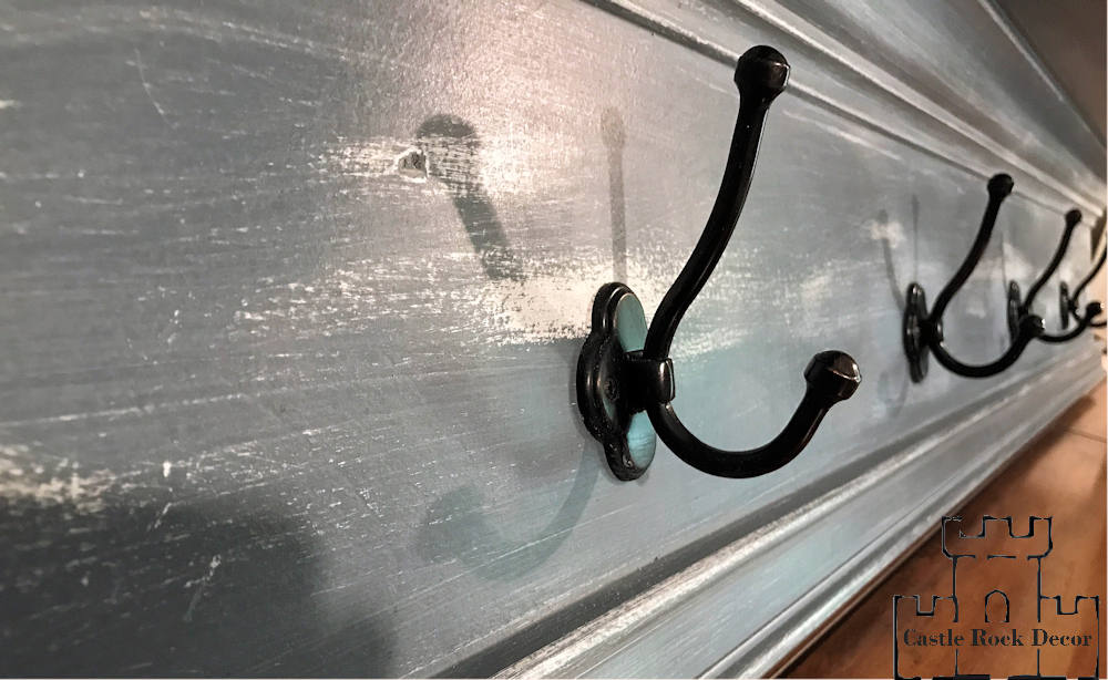 Mud Room Mantel Shelf with Hooks Etsy