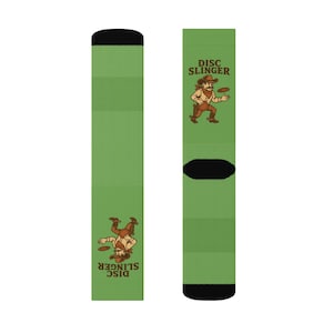 Disc Slinger Socks - Funny Socks for Disc Golf