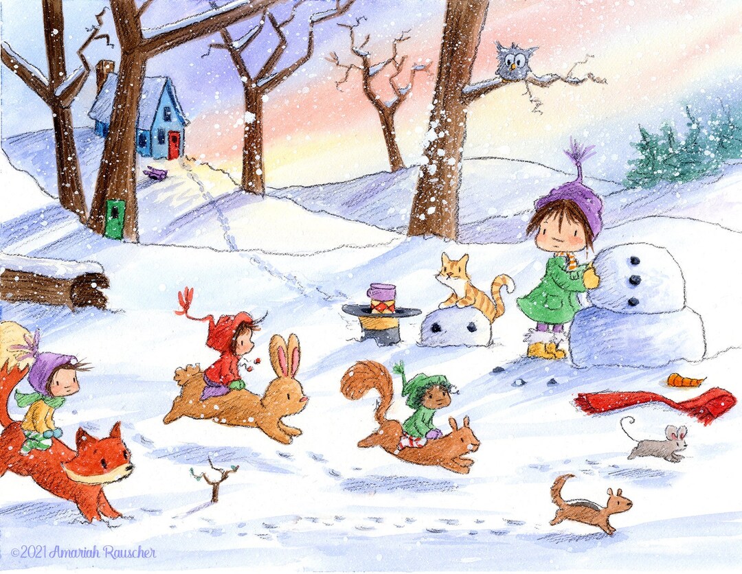 The Elf Races Art Print - Etsy UK