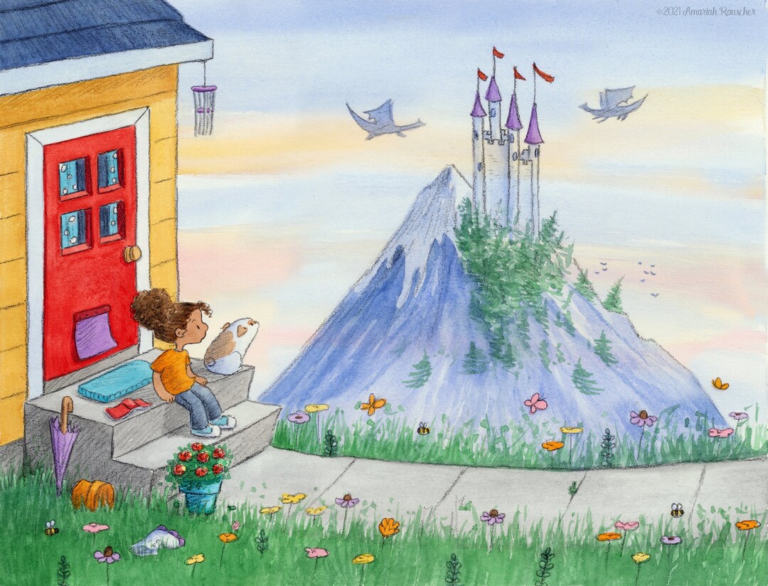 From My Front Steps Art Print - Etsy