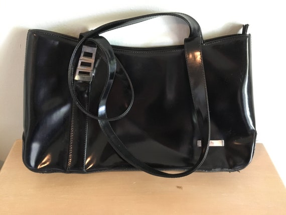 gucci patent leather bag