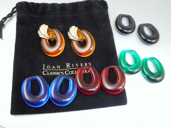 Joan Rivers Earrings Set