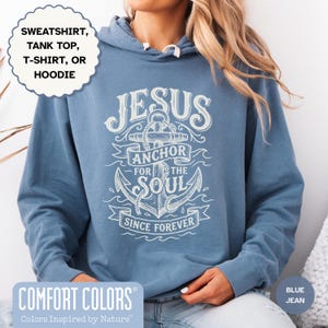 Camiseta sin mangas, sudadera con capucha, sudadera con capucha, color cómodo, ropa de estilo urbano cristiano inspirador, regalo para ella