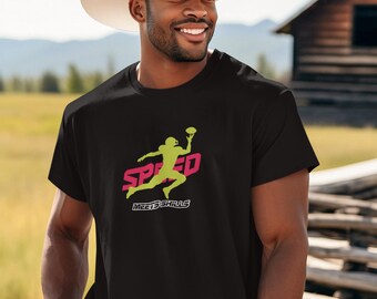 American Football T-Shirt: Soft Cotton Athletic Tee, Fan Apparel