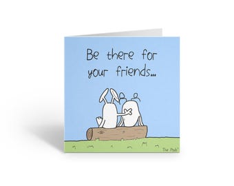 Encouraging Friends Card: Hand Illustrated DIY Printable (PDF & JPG)