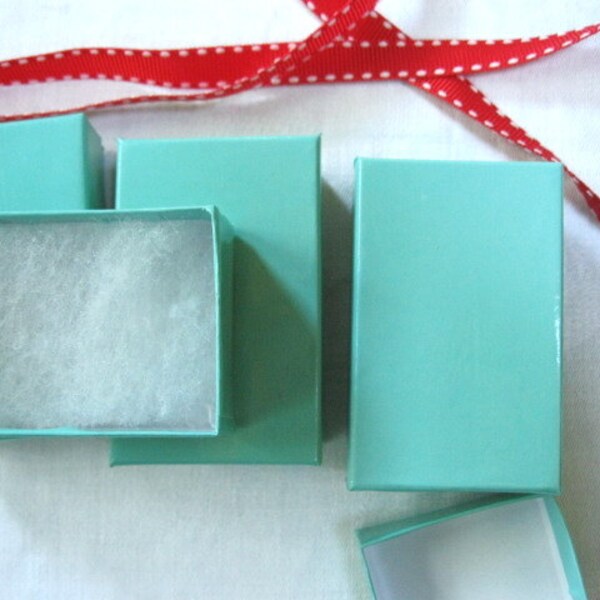 TEN Tiffany Blue jewelry or anything else gift boxes