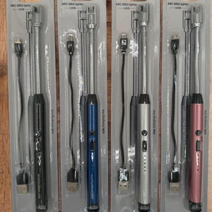 Arc Lighters With USB Charging Cable