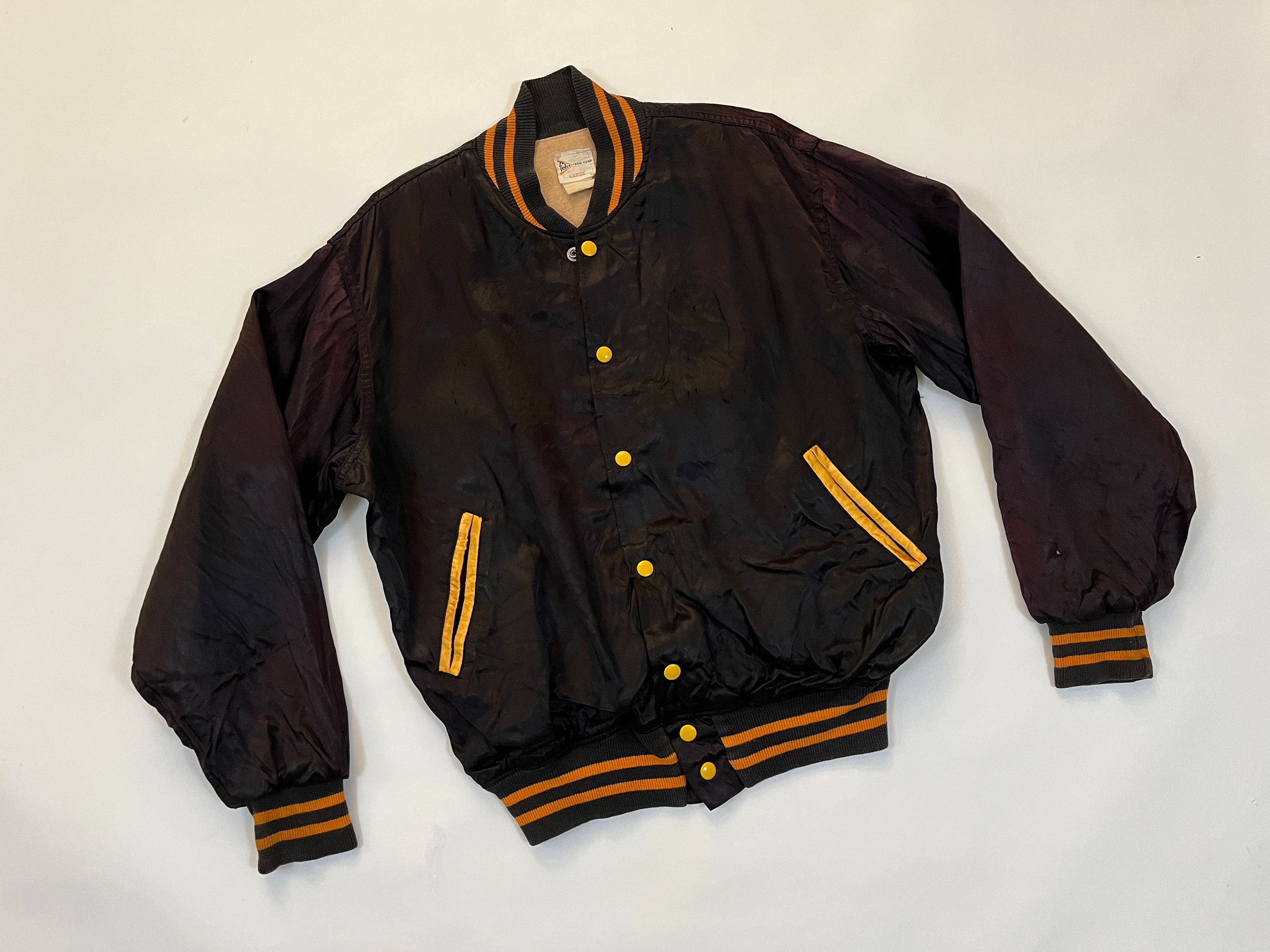 70s Satin Jacket - Etsy 70s Satin Jacket - Etsy