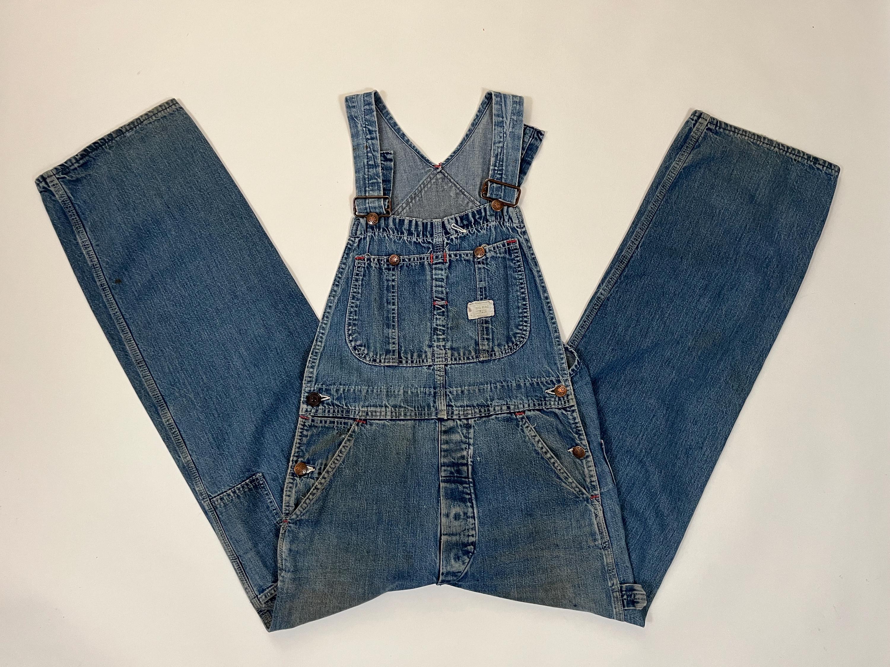 70s Big Mac Overalls - Etsy