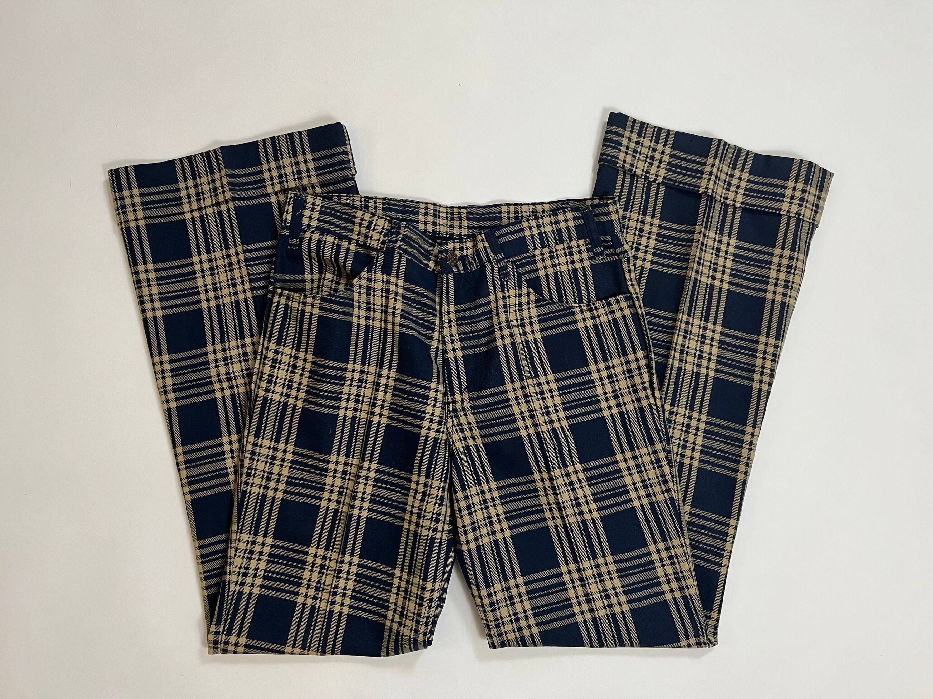 Levis Plaid Pants - Etsy