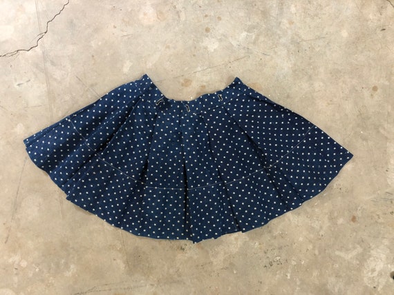 Antique Early 1900s Calico Baby Child's Skirt Indi