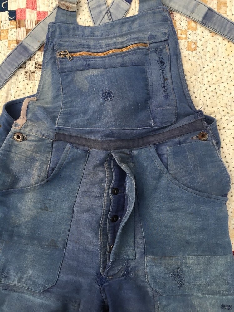 1940年代フランス製モールスキンオーバーオール ル・モン・サン