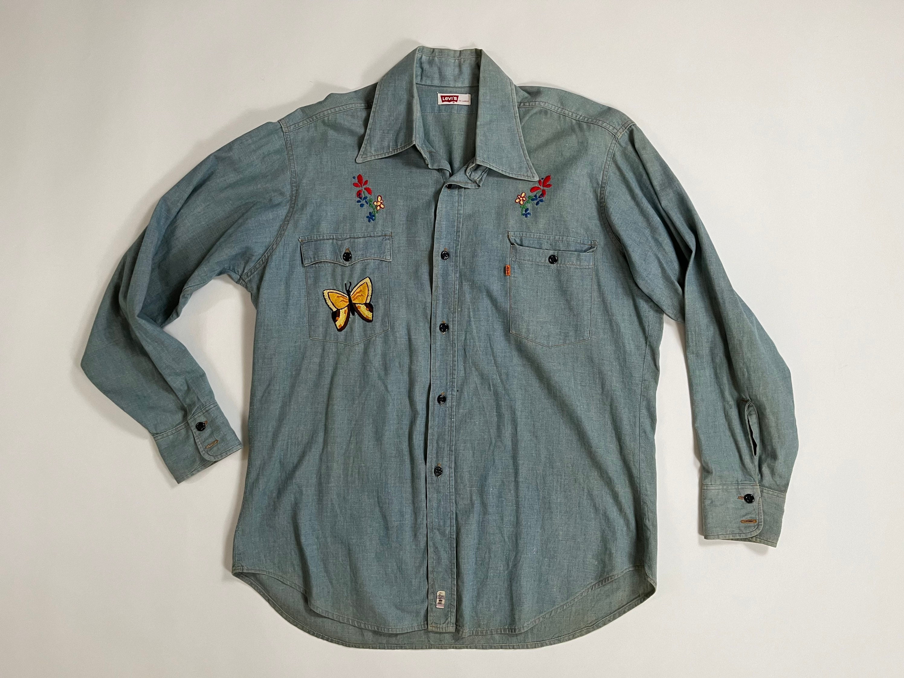 70s LEVIS VINTAGE プルオーバー ヴァルーズ シャツ pa-singaraja.go.id
