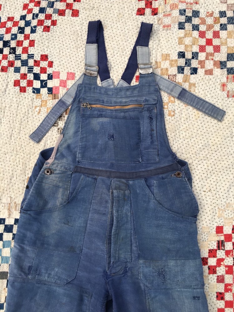 1940年代フランス製モールスキンオーバーオール ル・モン・サン